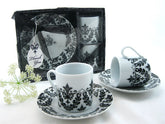 Artisano Designs Dramatic Damask Espresso Cup Favor Set - 20% OFF